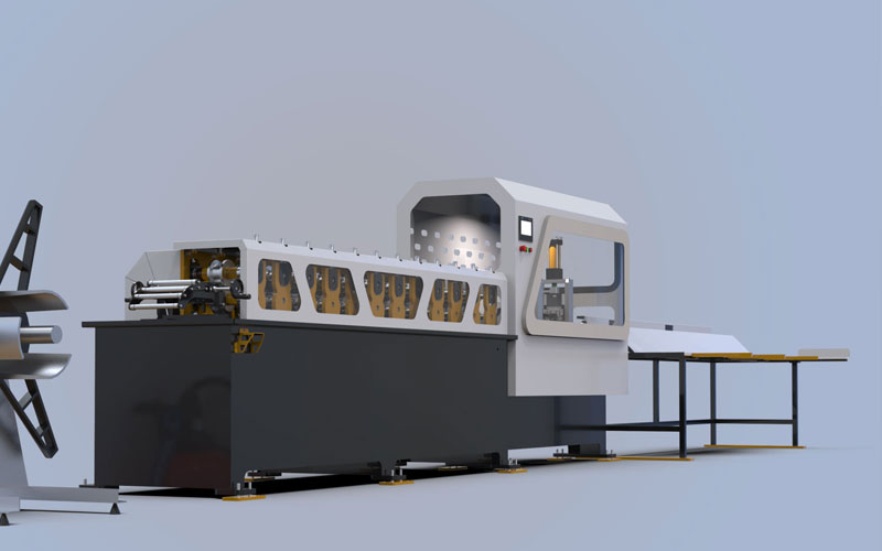 Ligne de fabrication de profils U et C